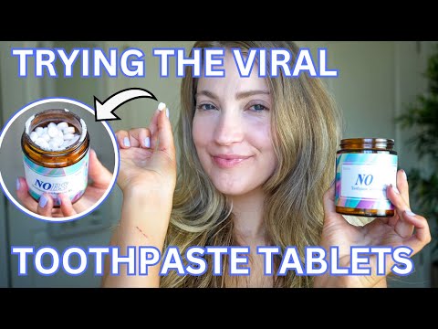 I Tried The Viral Toothpaste Tablets | Fluoride-Free Toothpaste | Biom NOBS Toothpaste Tablets