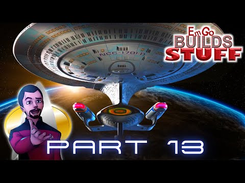 Eaglemoss Star Trek Enterprise NCC 1701-D Kit (Part 13): EmGo Builds Stuff