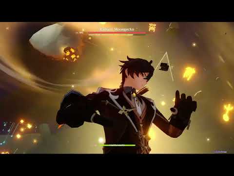 Genshin Impact 6.4 Beta – NEW World Boss Radiant Moongecko? | First Fight & Mechanics