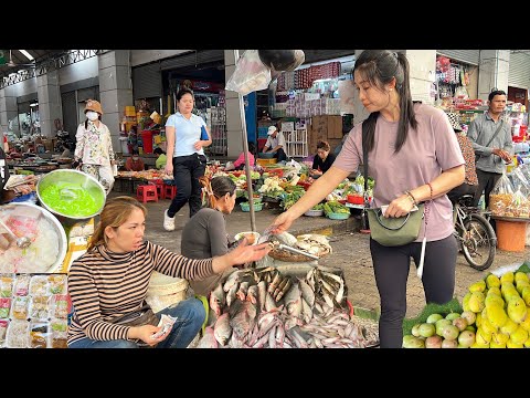 Hidden Gems Cambodian Fresh Market Food in Piphub Thmey  - Daily Walking Food Review 2026