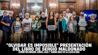 "Olvidar es imposible" · Presentación del libro de Sergio Maldonado