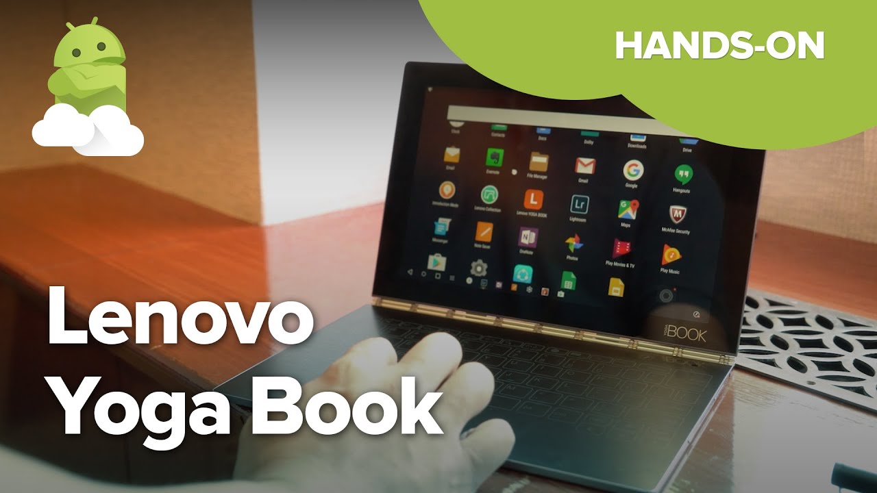 Lenovo Yoga Book hands-on - YouTube