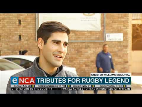 Tributes for rugby legend
