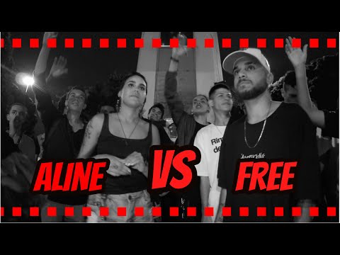 Aline Vs Free - 1ª Fase - Batalha do Relógio/Rap df Vlogs - 14/03/2019