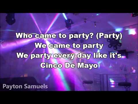 Pitbull x Lil Jon ft.  Chesca - Cinco De Mayo (Lyrics)