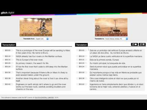 Automatic translation between English, Spanish, French and Italian