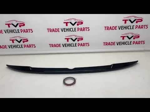 Fits BMW X7 G07 2019- Rear Trunk Boot Lid Spoiler Gloss Black video