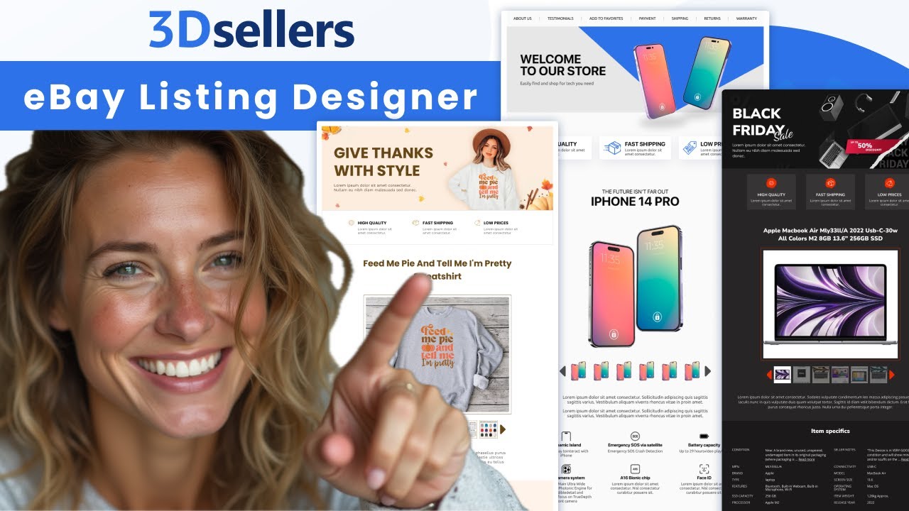 What If You Could Create Professional eBay Listing Design Template in Minutes?