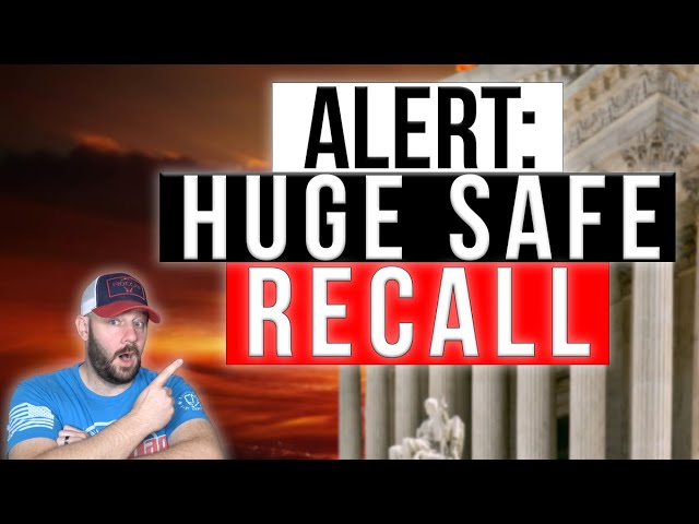 ALERT: 100,000’s More Safes Added to RECALL… Safes from MAJOR RETAILERS AFFECTED…