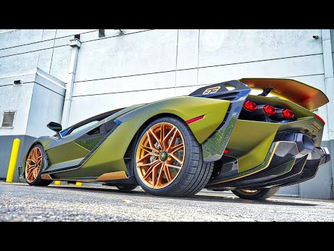 Lamborghini SIAN FKP 37: Insane Hypercar Start Up, Sound, Acceleration, and Drive-by Compilation