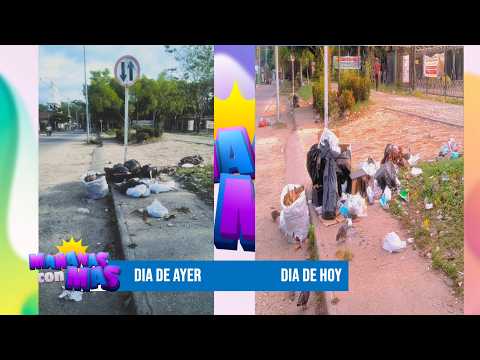 Basuras frente a la Central de Abastos generan preocupación ciudadana | Mañanas con Más Televisión