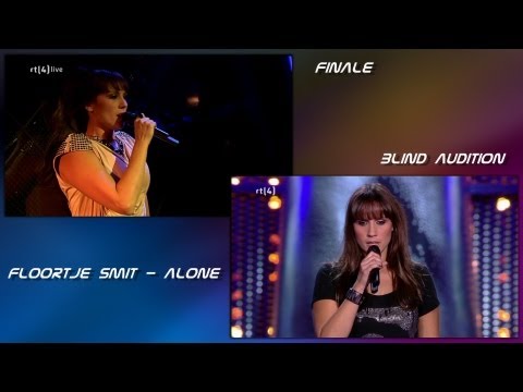Floortje Smit - Alone: Blind Audition vs. Finale