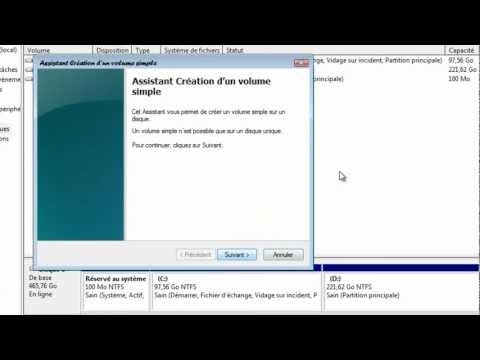 comment augmenter le volume du disque c sous vista