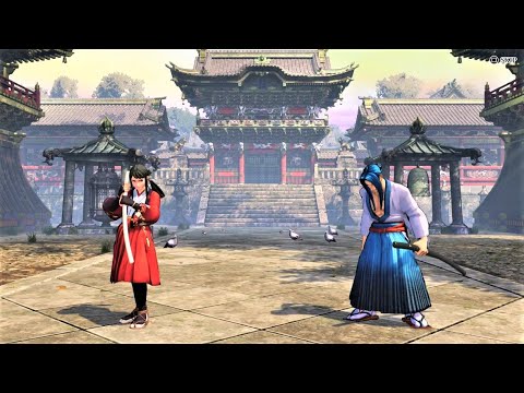 Takane Hibiki vs Tachibana Ukyo (Hardest AI) - Samurai Shodown