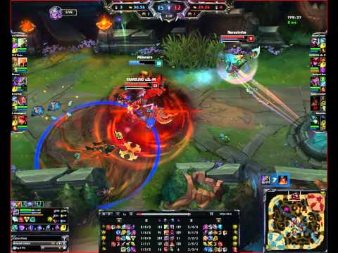 [LOL] When Nasus Q reach Sivir...