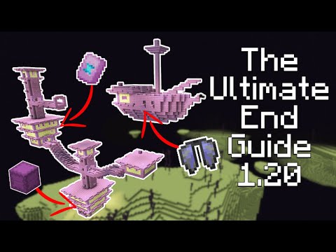 End Cities, Shulkers, and Elytra! l The Ultimate End Guide 1.20 Minecraft Survival Bedrock & Java