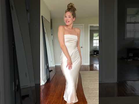 Mazzoni so classy so pretty and so comfortable 👏🏼🤍 wearing size small #dress #womensdress