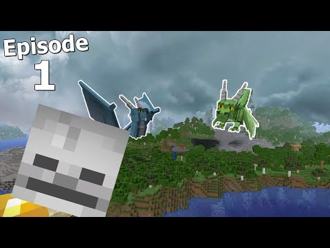 Minecraft DarkRPG Episode 1 |  DRAGONS