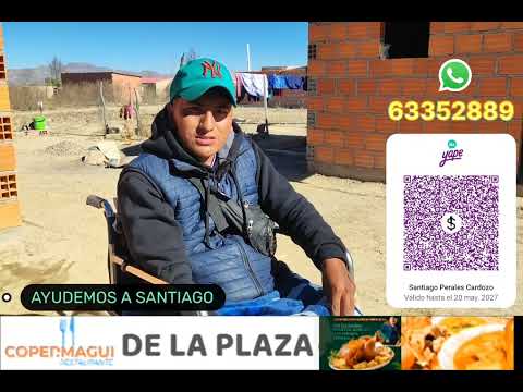 Culpina: Santiago Perales necesita ayuda