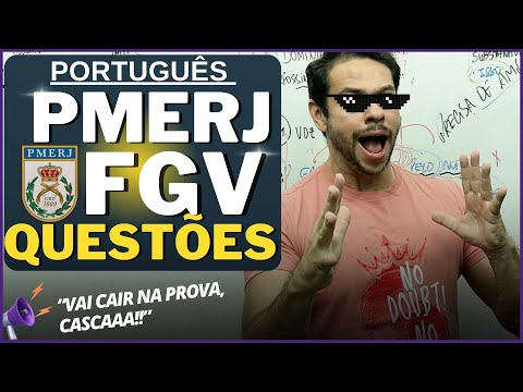 🔴PMERJ | QUESTÕES COMENTADAS | PORTUGUÊS FGV