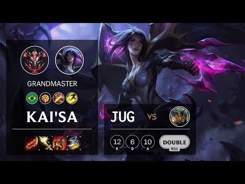 Kai'Sa Jungle vs Olaf - BR Grandmaster Patch 10.13