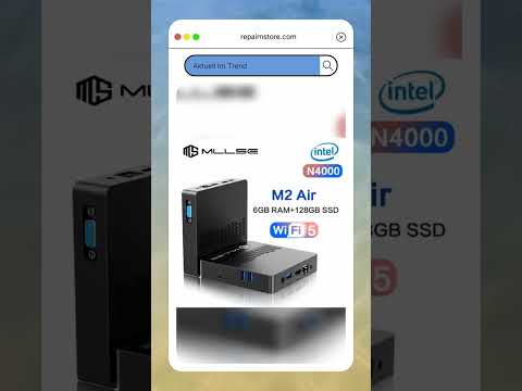 Kompakter Mini-PC Intel N4000 mit 6GB RAM & WLAN