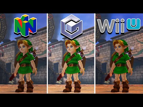 The Legend of Zelda Majora's Mask (2000) N64 vs GameCube vs Wii U (Which One is Better?)
