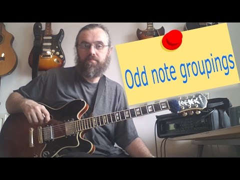 Making II V I lines with Odd Note Groupings