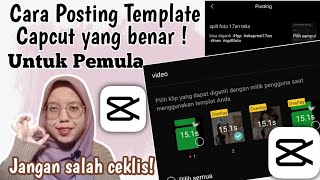 Download lagu Cara Posting & setting template Capcut yang benar untuk pemula 2023 mp3