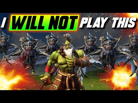 I would NEVER play Blade + Bats! It's TOO LAME! - WC3 - Grubby