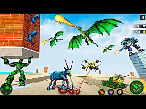 Survive the Futuristic World of Goat Robot Car Transformations - Android Gameplay