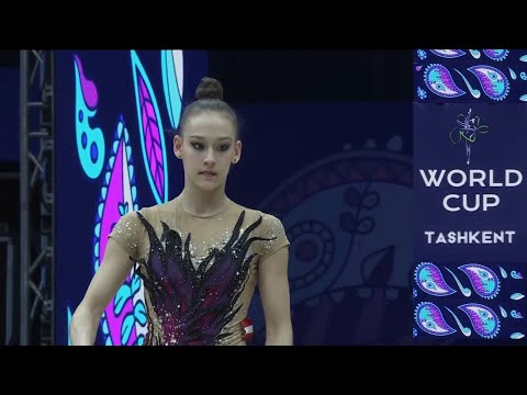 Arina MIRONSKAYA AUT Austria Ball Qualification (22.950) 2025 World Cup Tashkent #rhythmicgymnastics