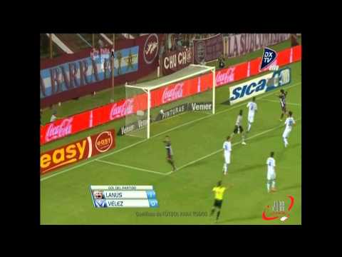 RESUMEN PARTIDO - LANUS 1 VELEZ 0 - FECHA 3 (23 02 2013)