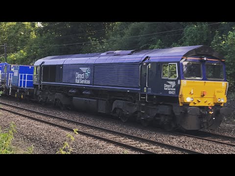 DRS 66431 Passing Croft | 606Q York Thrall Europa to Carlisle | 13/08/21