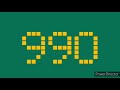 Challenge Countdown From 1000 Version 9