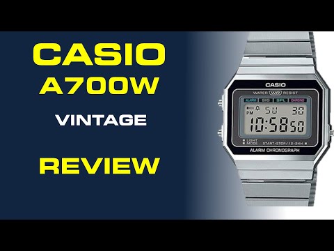 Laikrodis „Casio Vintage A700WE-1AEF“ video