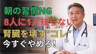 朝の習慣で腎臓が壊れる 知らないと危険なNG行動まとめ | 高齢者 健康