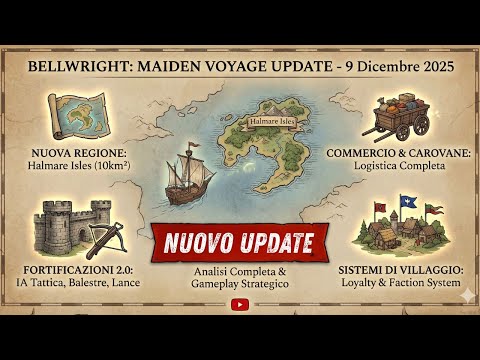 COSA CAMBIA CON IL NUOVO UPDATE? | Bellwright | Gameplay ITA