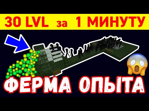 ТОПОВАЯ ФЕРМА ОПЫТА в Краю | 30 LVL за МИНУТУ | ФЕРМА ЭНДЕРМЕНОВ