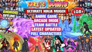 UPDATED‼️ NARUTO X BORUTO ULTIMATE NINJA MUGEN ANDROID (ALL  CHARACTERS) Anime Mugen Android
