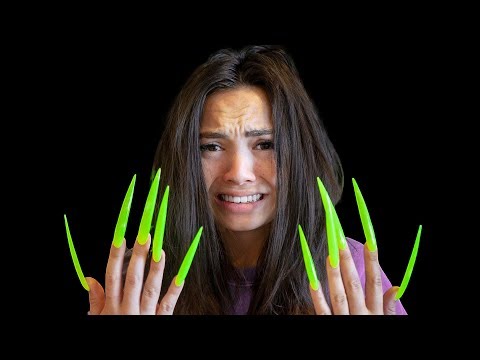 Surviving 5-Inch Acrylic Nails For 24 Hours
