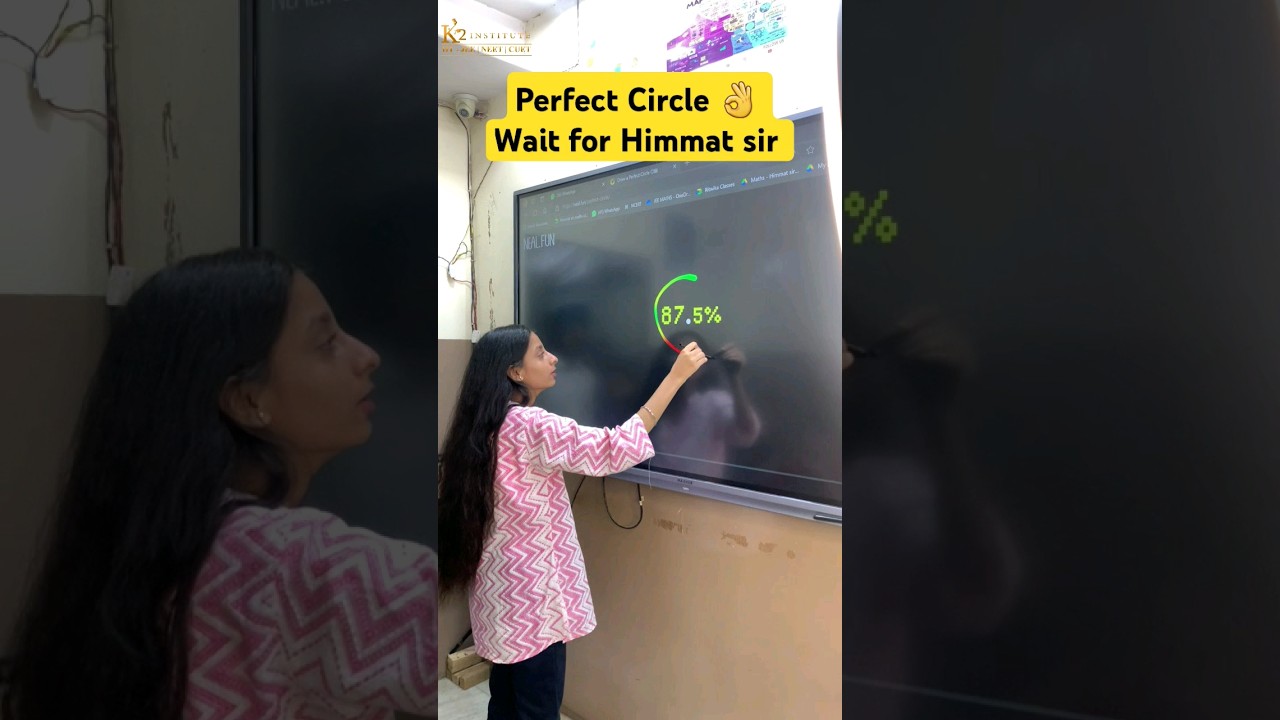 Perfect Circle wait For Himmat sir💯😍🤣 #shorts #maths #circle