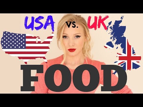 TOP 10 AMERICAN vs BRITISH FOOD DIFFERENCES | English Vocabulary Lesson
