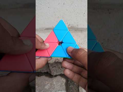 pyramid ✨ magic cube🤩#shorts #pyramid #cube #3d #puzzle #viral #trending #cubing #easy #tricks #toys