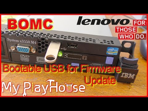 Updating all Firmware on Lenovo x3550 M4 with Bootable USB - 560