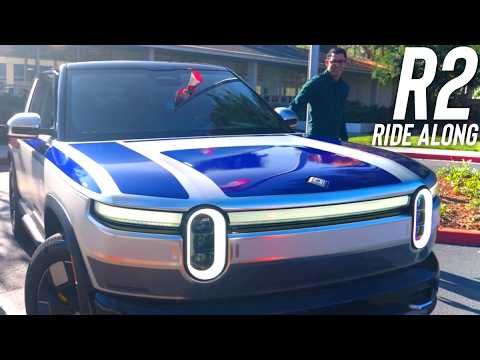Rivian's R2 Ride-along with RJ!