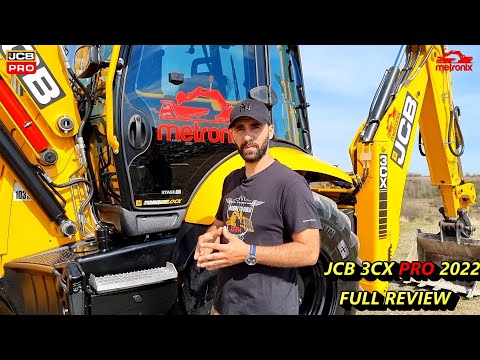 JCB 3CX PRO - The Most Powerful Backhoe Loader - FULL REVIEW (subtitles)