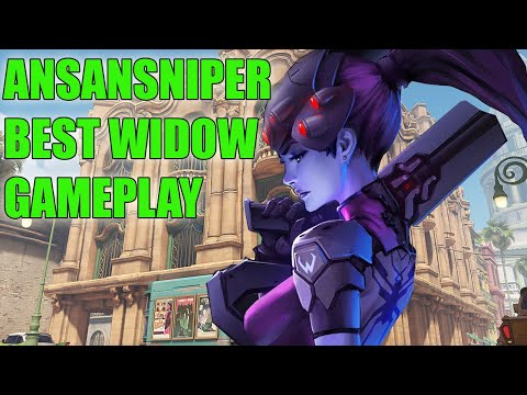 ANSANSNIPER BEST WIDOWMAKER GAMEPLAY - TOP 500 OVERWATCH SEASON 25