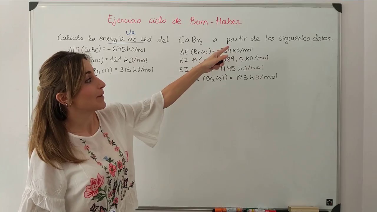 QUÍMICA. Ciclo de Born-Haber (ejercicio)