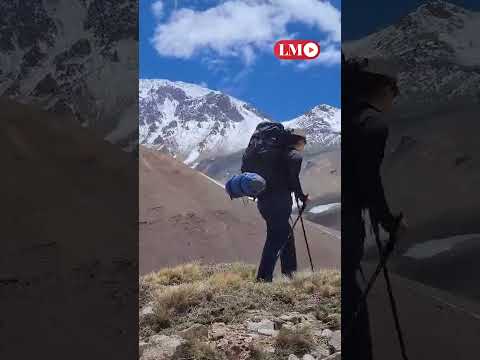 Malén, la joven enfermera de Huinganco que desafió al volcán Domuyo